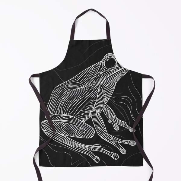 Item preview, Frog in Harmony: Abstract Dance of Lines and Colors designed and sold by Piotrek0001.
