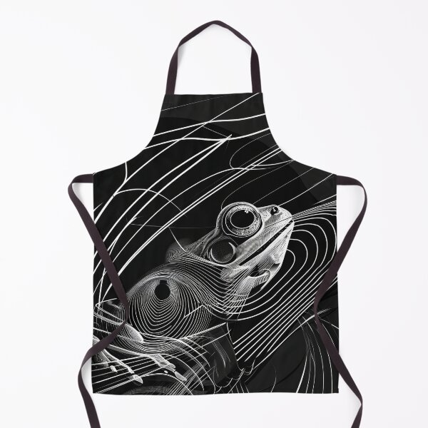 Item preview, Frog in Harmony: Abstract Dance of Lines and Colors designed and sold by Piotrek0001.