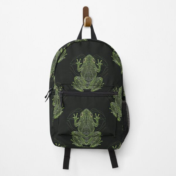 Item preview, Frog in Harmony: Abstract Dance of Lines and Colors designed and sold by Piotrek0001.