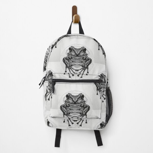 Item preview, Frog in Harmony: Abstract Dance of Lines and Colors designed and sold by Piotrek0001.