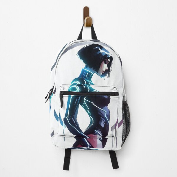 Item preview, Cyberpunk Neon Girl Cyborg, White and Black designed and sold by RESToRAPTOR.