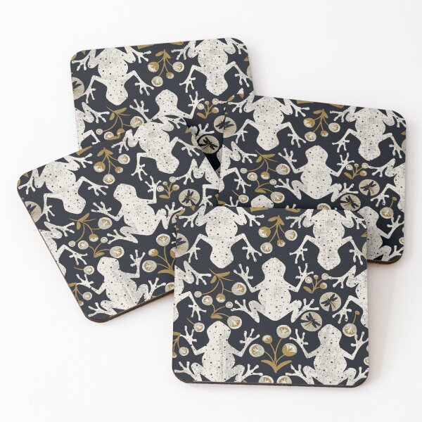 Item preview, Froggy in black back designed and sold by PerlaDesignArt.