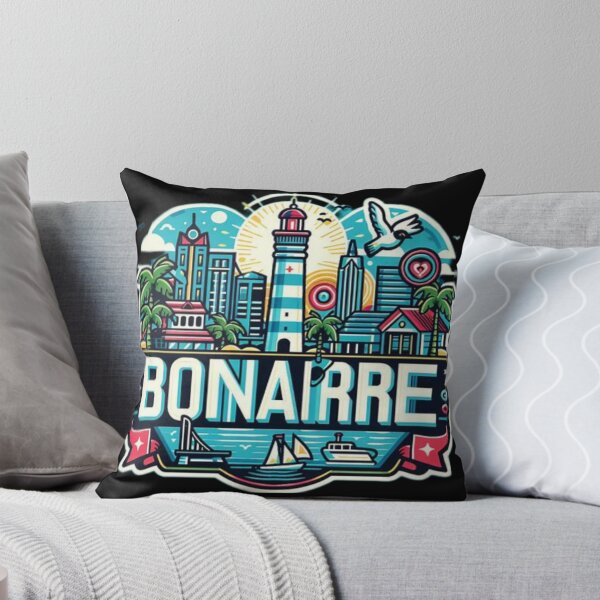Aperçu de l'œuvre Bonaire Antilles néerlandaises Rétro créée et vendue par Cutebll.
