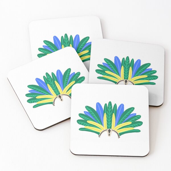 Item preview, Carnival Brasilian Decals designed and sold by ReelRide Creations.