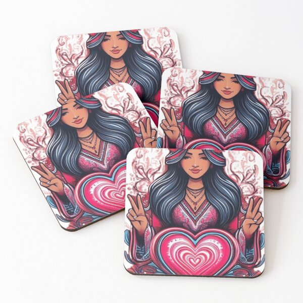 Item preview, Groovy Valentine Vibes Valentines Day Shirts For Girl Womens T-Shirt designed and sold by NIZAR  din⭐⭐⭐⭐⭐.