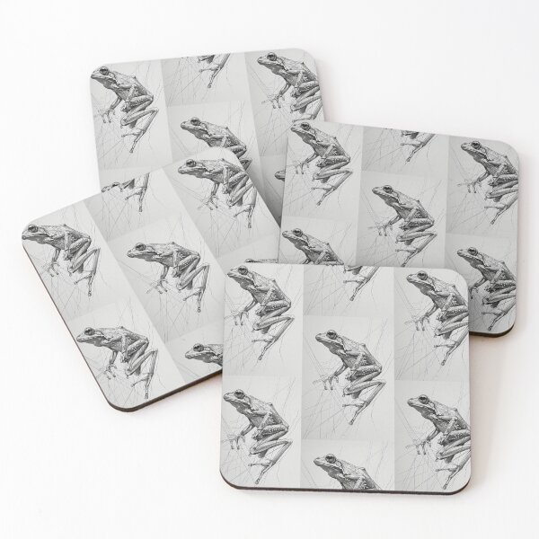 Item preview, Frog in Harmony: Abstract Dance of Lines and Colors designed and sold by Piotrek0001.