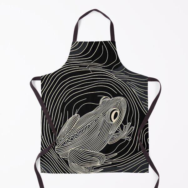 Item preview, Frog in Harmony: Abstract Dance of Lines and Colors designed and sold by Piotrek0001.