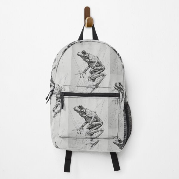 Item preview, Frog in Harmony: Abstract Dance of Lines and Colors designed and sold by Piotrek0001.