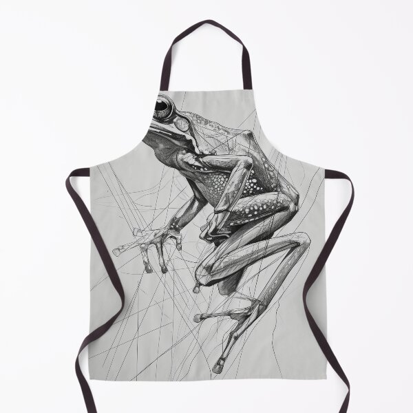 Item preview, Frog in Harmony: Abstract Dance of Lines and Colors designed and sold by Piotrek0001.
