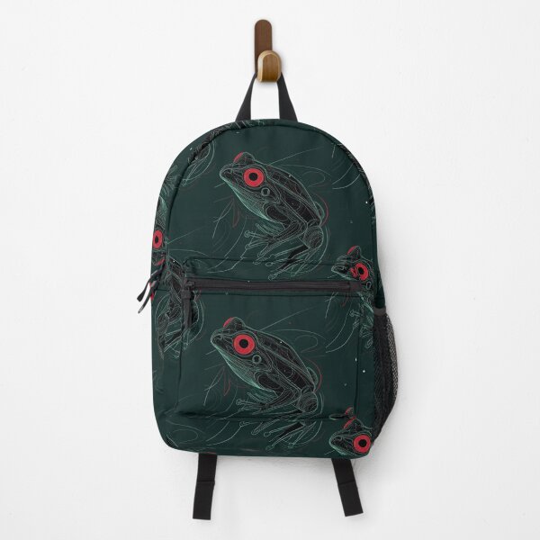 Item preview, Frog in Harmony: Abstract Dance of Lines and Colors designed and sold by Piotrek0001.