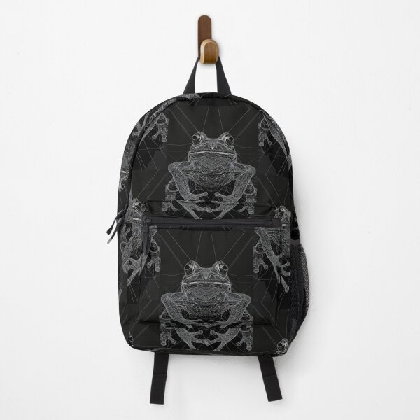 Item preview, Frog in Harmony: Abstract Dance of Lines and Colors designed and sold by Piotrek0001.
