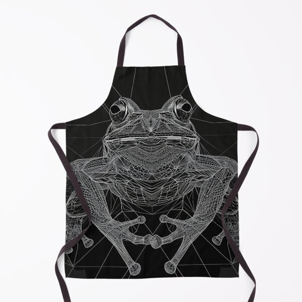 Item preview, Frog in Harmony: Abstract Dance of Lines and Colors designed and sold by Piotrek0001.