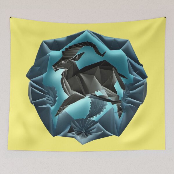 Item preview, Capricorn - emotionally reserved, calm, serious designed and sold by ComicJo.