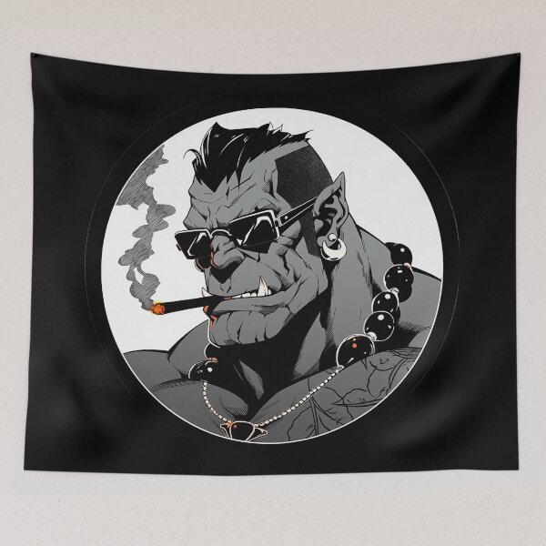 Item preview, Stone-Cold: The Serious Orcish Gangsta's Chronicles designed and sold by GruumchsGoods.