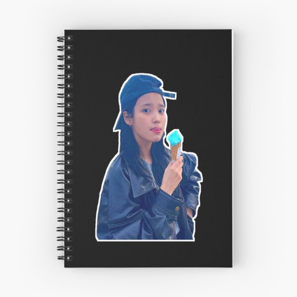 Item preview, IU eat ice cream designed and sold by Aiyinyangart.