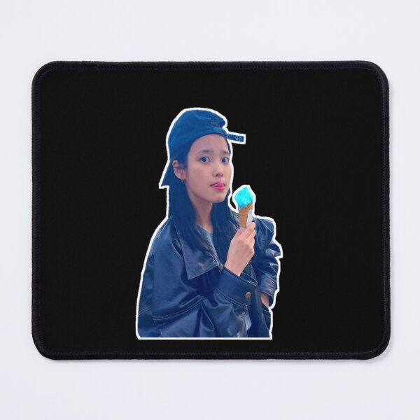 Item preview, IU eat ice cream designed and sold by Aiyinyangart.