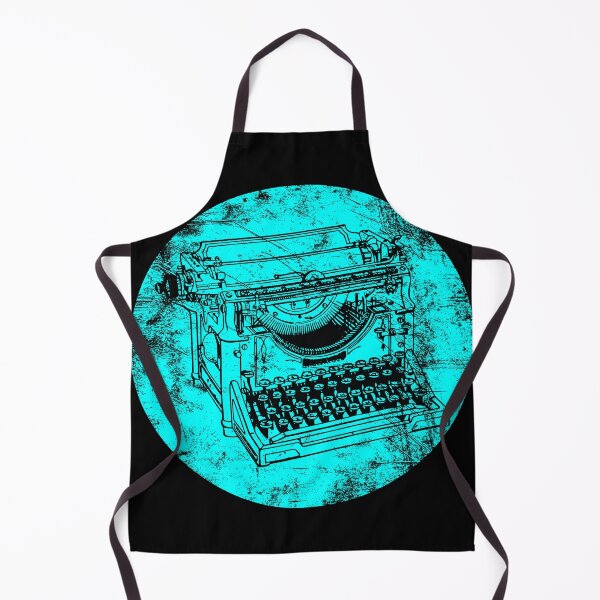 Item preview, VINTAGE DISTRESSED MANUAL TYPEWRITER TURQUOISE designed and sold by Marni Scofidio Desi9ns.