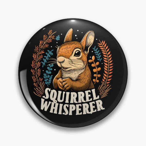 Item preview, Squirrel Whisperer, squirrel animal mom, dad, owner saying, for people who love squirrels designed and sold by NBSStore.