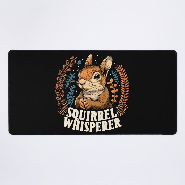 Item preview, Squirrel Whisperer, squirrel animal mom, dad, owner saying, for people who love squirrels designed and sold by NBSStore.