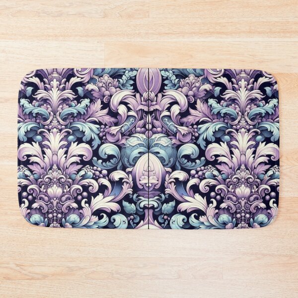 Item preview, Blue and purple vintage Rococo design designed and sold by Blessinger77.
