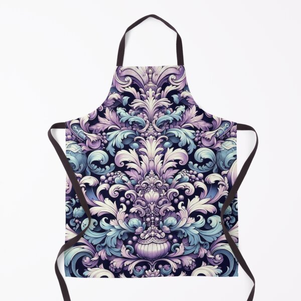 Item preview, Blue and purple vintage Rococo design designed and sold by Blessinger77.