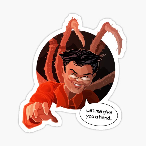 Janus Lends a Hand Sticker