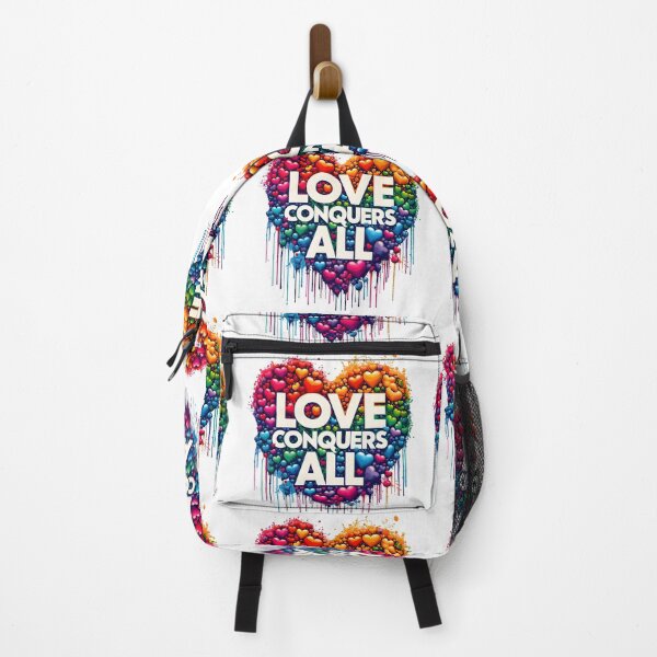 Item preview, Love Conquers All, Love letter, hearts designed and sold by TrueArtVibes.