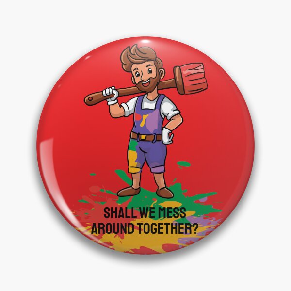 Item preview, Man painter with a huge brush designed and sold by HarridanCreates.