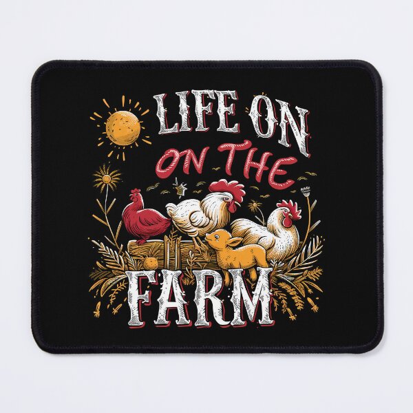Item preview, Life on the farm, funny farmer worker lifestyle quote or saying, living on the farm designed and sold by NBSStore.