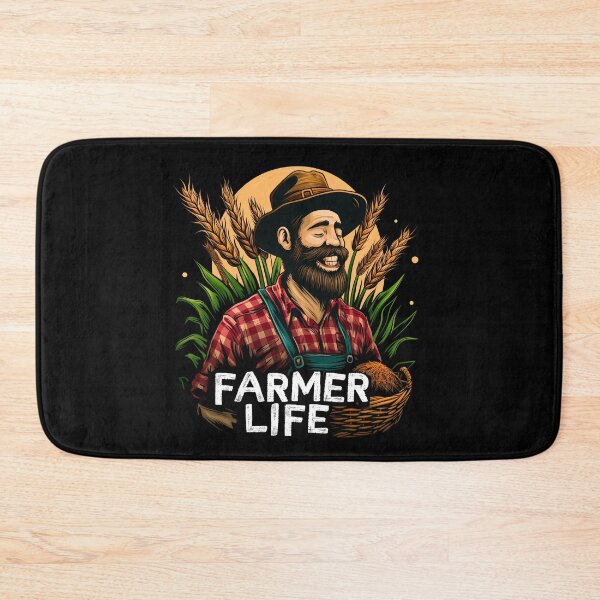 Item preview, Farmer life, funny farmer worker or father lifestyle quote or saying, dad living on the farm designed and sold by NBSStore.