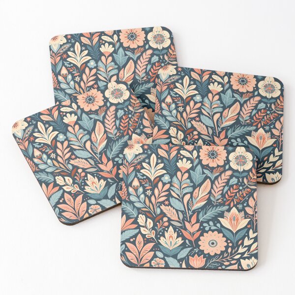 Item preview, Enchanted Botanical gift for her fashion floral female pattern fabrics for home decor more items designed and sold by naivnoia.