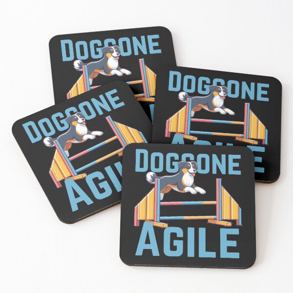 Item preview, Doggone Agile | Mens Womens Funny Dog Agility designed and sold by Collin36.