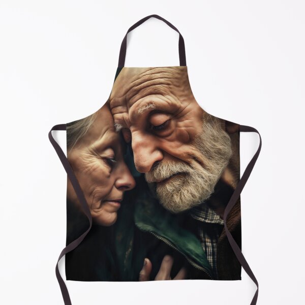 Item preview, Elderly Embrace in Time designed and sold by soulofalion.