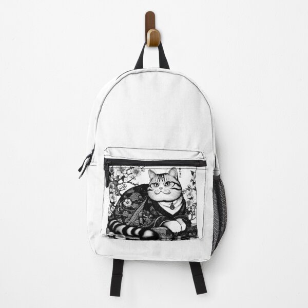Item preview, black and white japanese cat designed and sold by MissKaffeina.
