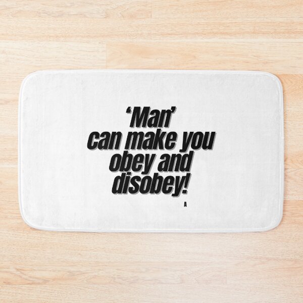 Item preview, ‘Man’ can make you obey and disobey! designed and sold by Finds.