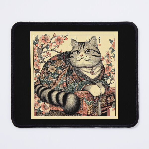 Item preview, japanese cat designed and sold by MissKaffeina.