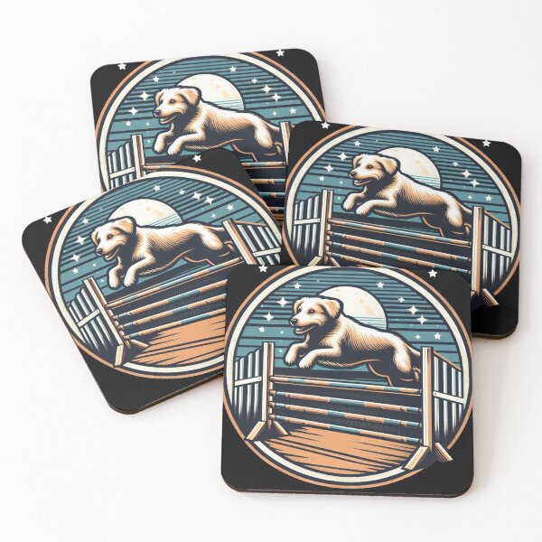 Item preview, Mens Womens Vintage Dog Agility Dog Lover designed and sold by Collin36.