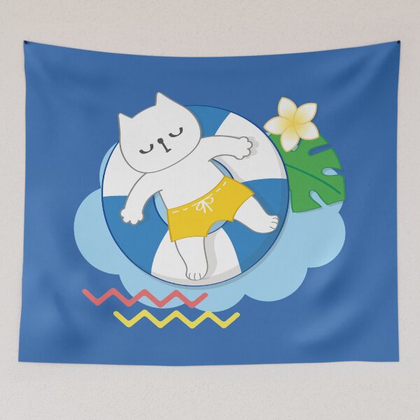 Item preview, Summer Cat designed and sold by CiCstudio.