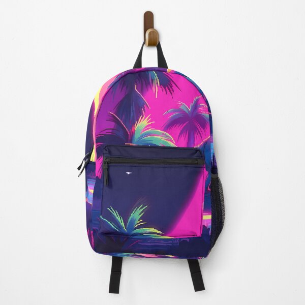 Item preview, Neon Vaporwave Raptor- Pixel art designed and sold by octoboobs.
