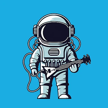 Artwork thumbnail, Space Rocker by ghastlygraphix