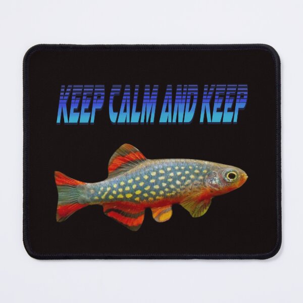 Item preview, Keep calm and keep fish designed and sold by Pontom46.