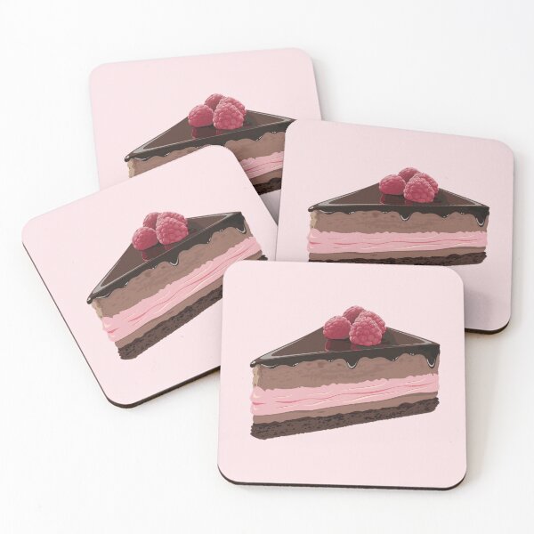 Item preview, Slice of Schoko Himbeer Torte designed and sold by sakurashorty.