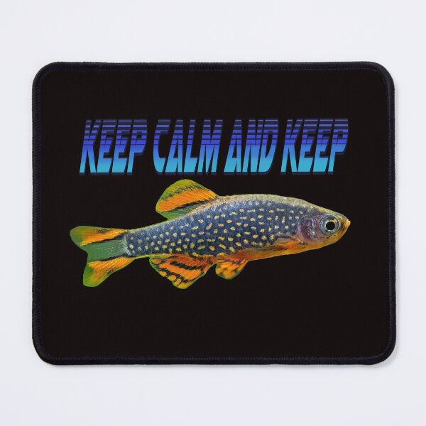 Item preview, Copy of Keep calm and keep fish designed and sold by Pontom46.