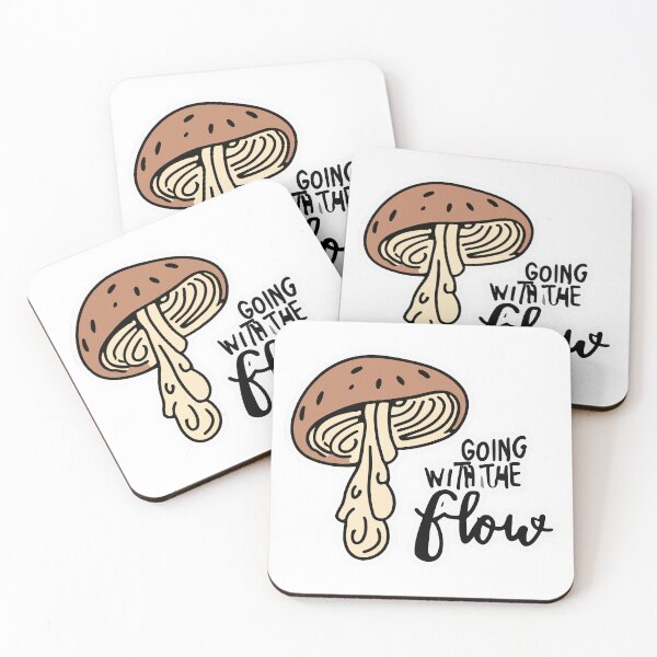 Item preview, Minimalist Puffball Mushroom with Inspirational Quote designed and sold by NiftyWrx.