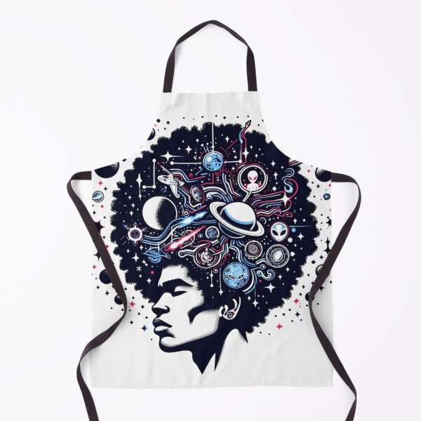 Item preview, Afro-futurism Afro Melanin Boy designed and sold by KitonicTees.