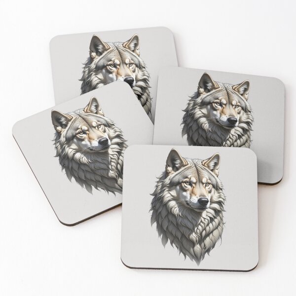 Item preview, majestic wolf wildlife wolves Animal designed and sold by dimaxstore.