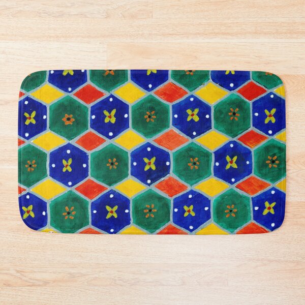 Item preview, Geometric design with flowers designed and sold by Misfitcane.