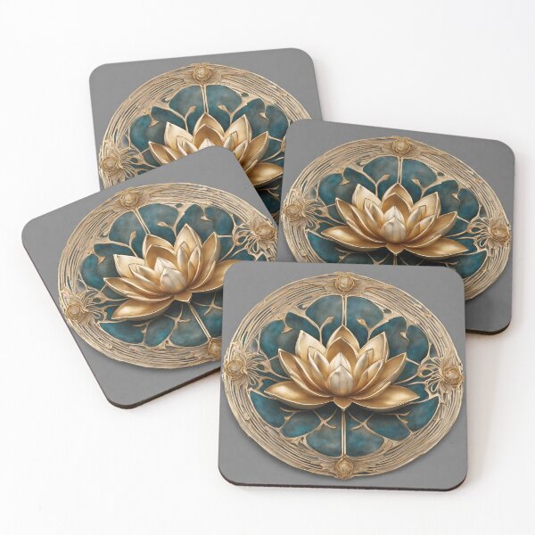 Item preview, GOLD LOTUS DESIGN designed and sold by asudesign.