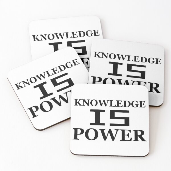Item preview, Knowledge is power designed and sold by 101univers.
