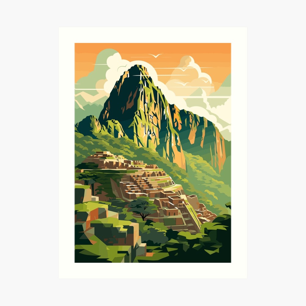 Machu Picchu Kingdom of the Incas sold Poster 24 x 36